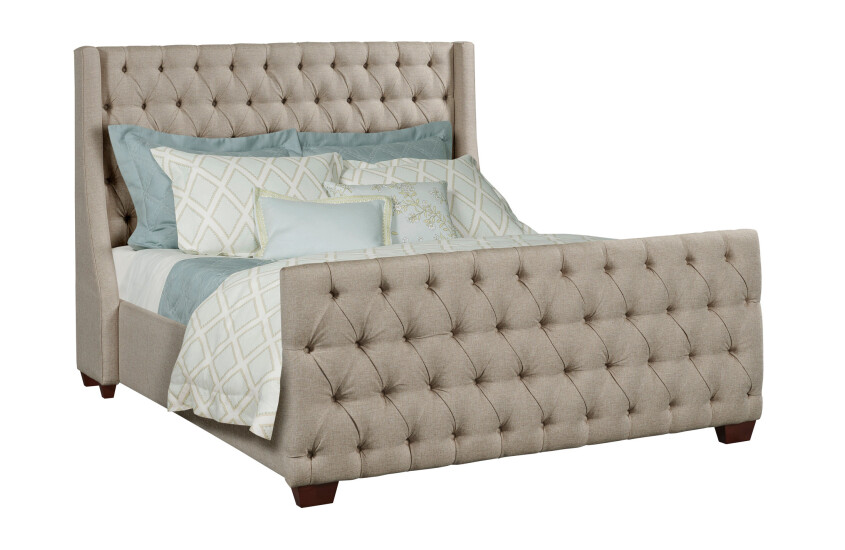 MIA KING UPHOLSTERY BED - COMPLETE 158