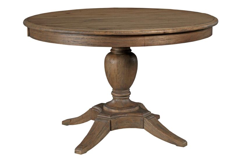 MILFORD ROUND DINING TABLE PKG 684
