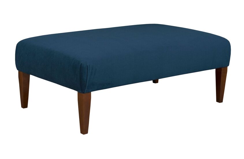 LARGE COCKTAIL OTTOMAN-TAPERED LEG 165