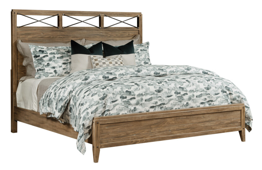 JACKSON CAL KING PANEL BED - COMPLETE 621