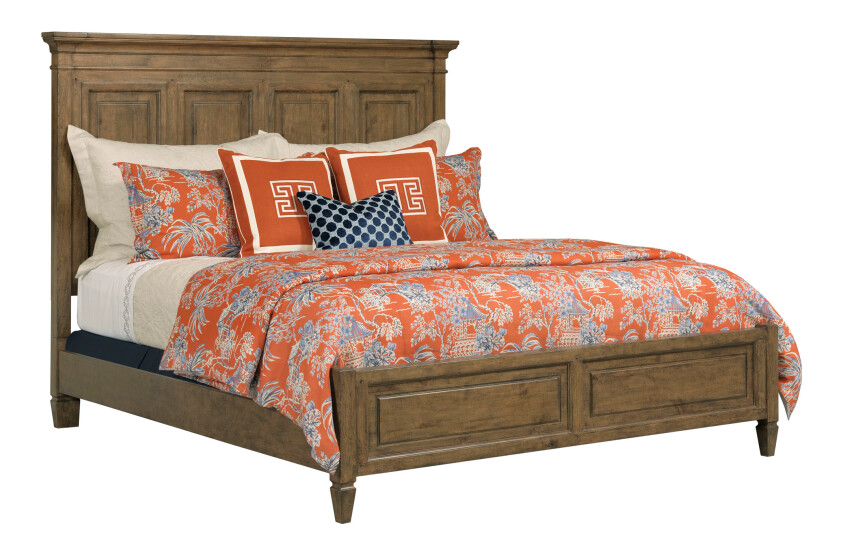HARTNELL KING PANEL BED - COMPLETE 273