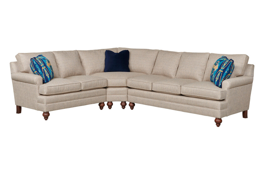 STUDIO SELECT SOCK ARM SECTIONAL PACKAGE 217