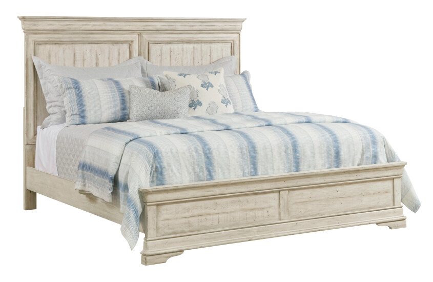 CARLISLE KING PANEL BED COMPLETE 287