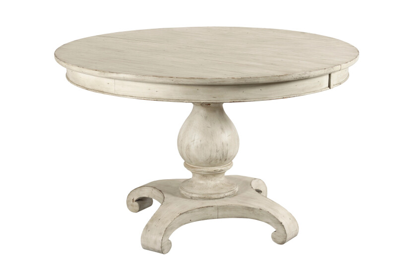 LLOYD PEDESTAL DINING TABLE COMPLETE 672