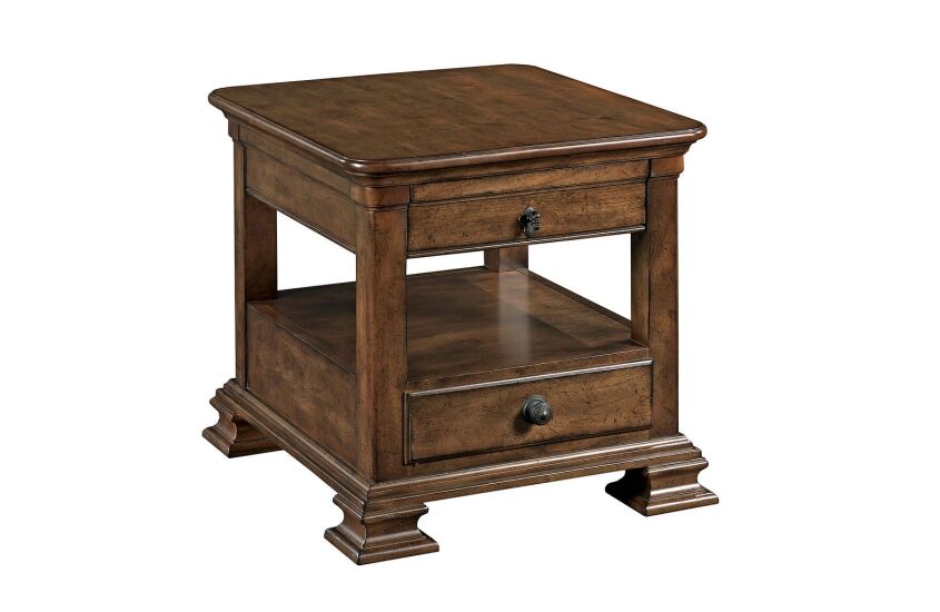 PORTOLONE RECTANGULAR END TABLE W/DRAWER Primary Select