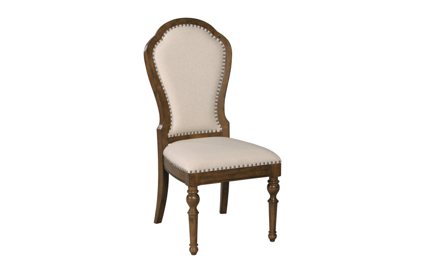 KIRKMAN UPHOLSTERED BACK SIDE CHAIR Primary Select