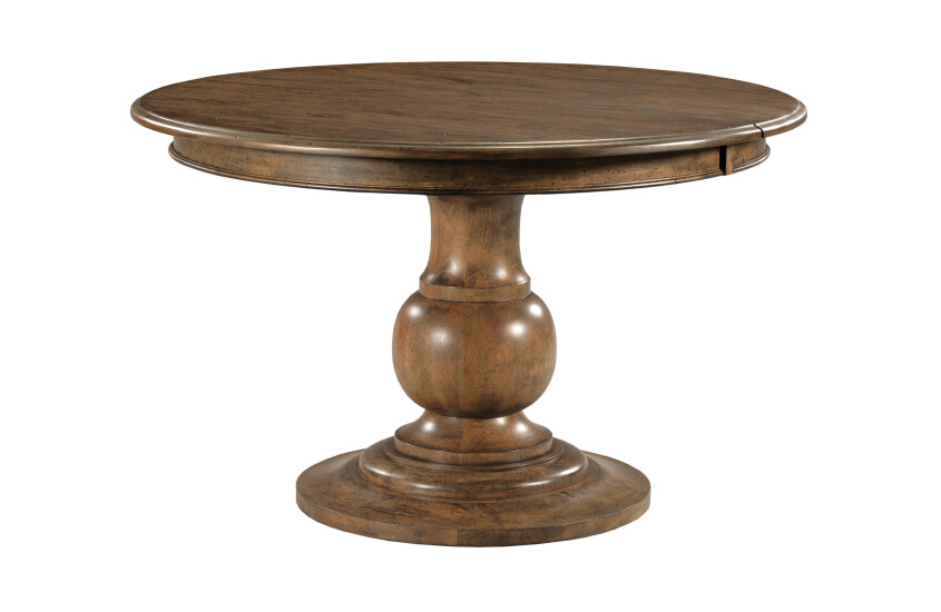 WHITSON ROUND PEDESTAL DINING TABLE - COMPLETE Primary