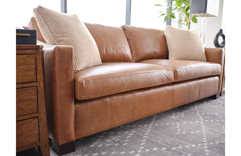 VERGE SOFA - LEATHER Room Scene 2