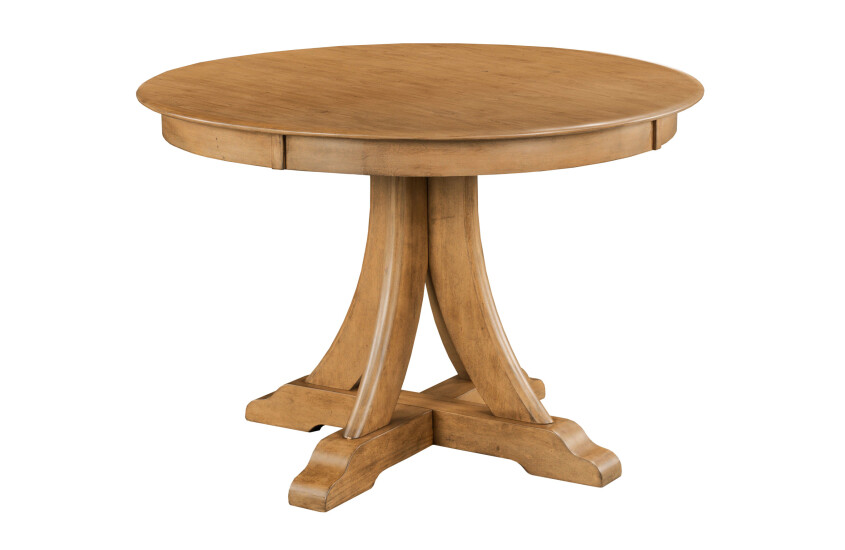 44 ROUND QUAD TABLE, CAPPUCCINO 87