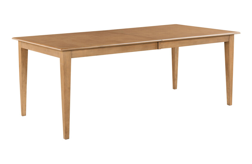 80 RECTANGULAR LEG TABLE, CAPPUCCINO 200
