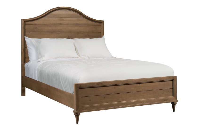 6/6  WOODLAWN PANEL BED-BARK - COMPLETE 0