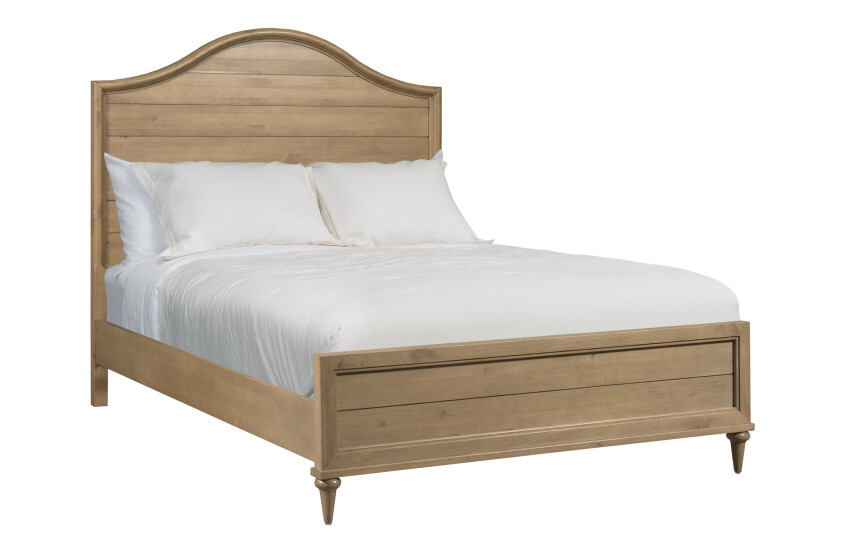 6/6  WOODLAWN PANEL BED-OATMEAL - COMPLETE 1
