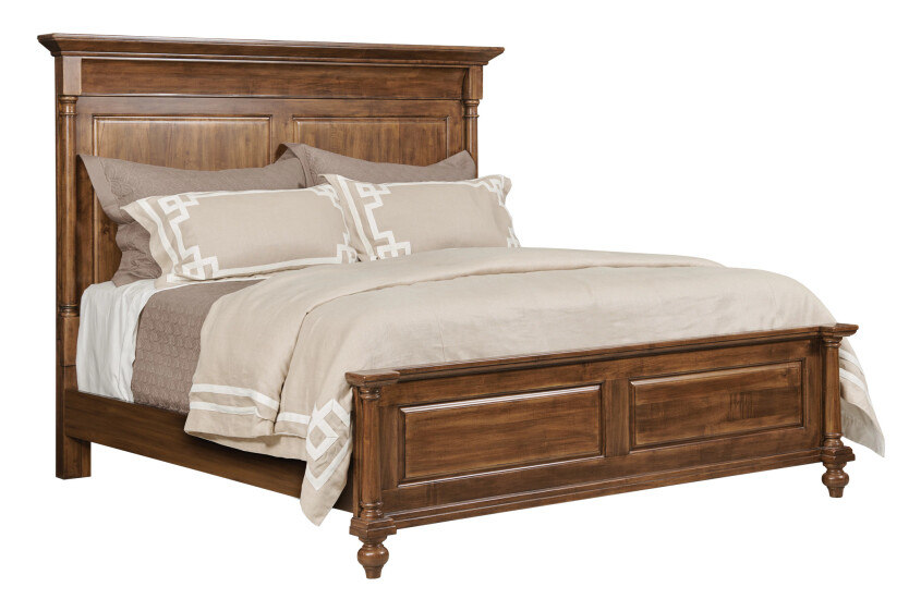 KING KENSINGTON PANEL BED - COMPLETE 54