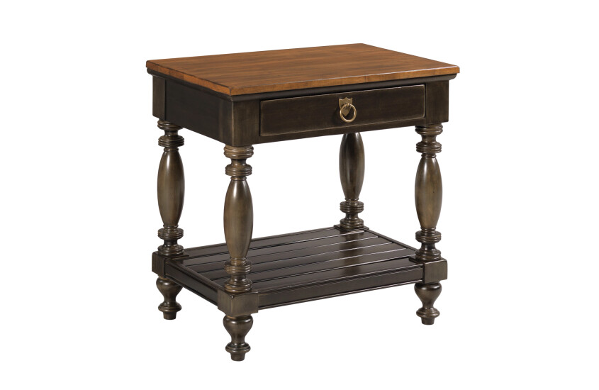WARREN BEDSIDE TABLE - BLACK 197