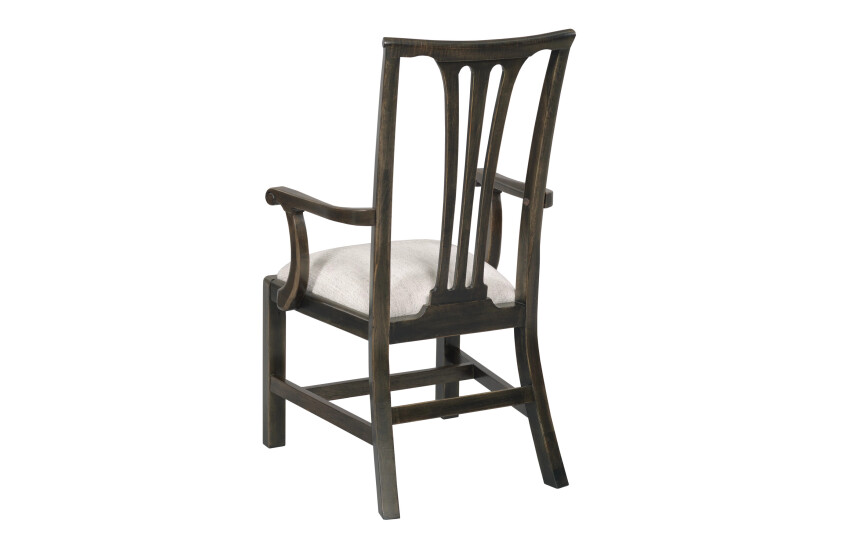 FITTS ARM CHAIR - BLACK Other Image 1