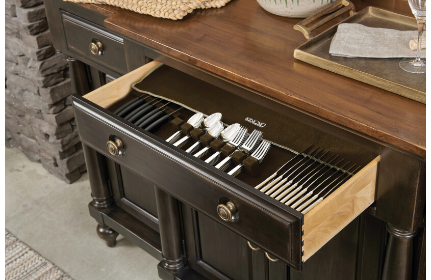 HARRISON CREDENZA - BLACK Other Image 2