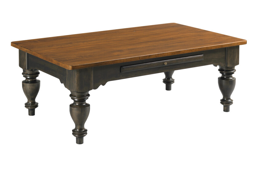 KITRIDGE RECTANGULAR COFFEE TABLE - BLACK 454