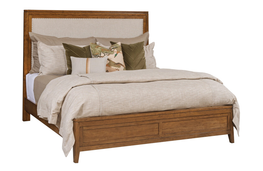 AFFINITY KING UPHOLSTERED BED - COMPLETE Primary Select