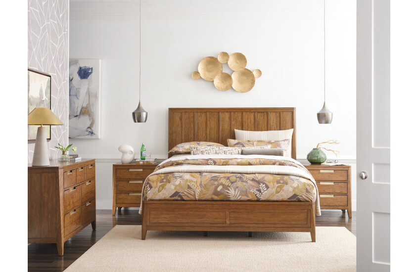 LINEAGE CAL-KING PANEL BED - COMPLETE Room