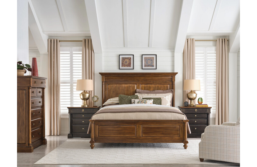 KING KENSINGTON PANEL BED - COMPLETE Room