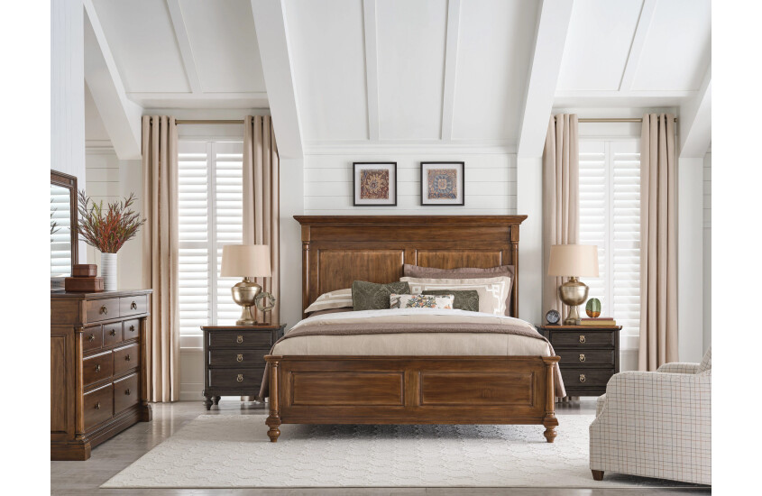 CAL-KING KENSINGTON PANEL BED - COMPLETE Room 2
