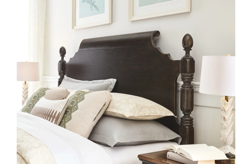 KING BRIGHTON POSTER BED - BLACK - COMPLETE Other Image 2