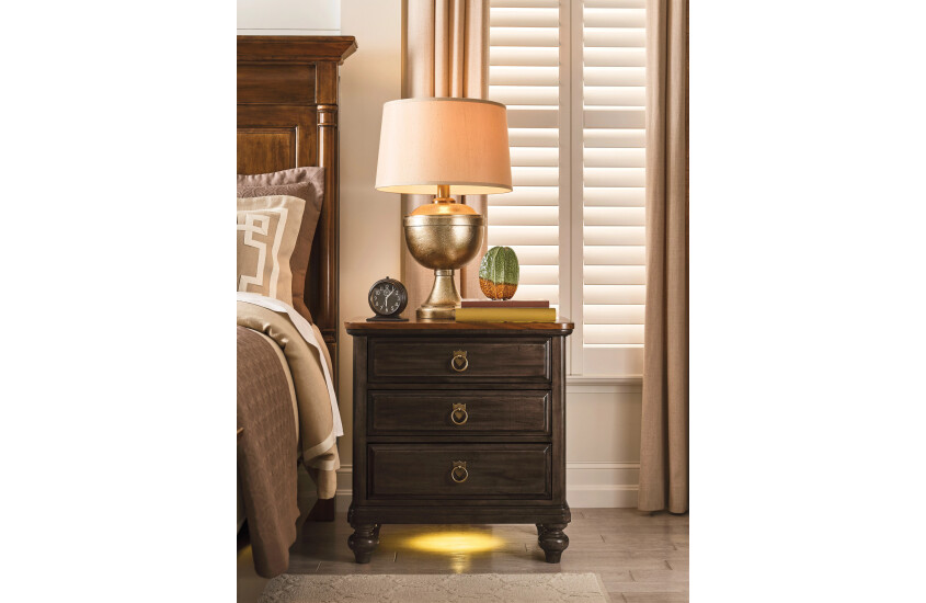 HARRISON NIGHTSTAND - BLACK Room