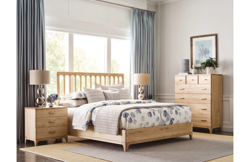 KING SOMERSET BED - COMPLETE Room