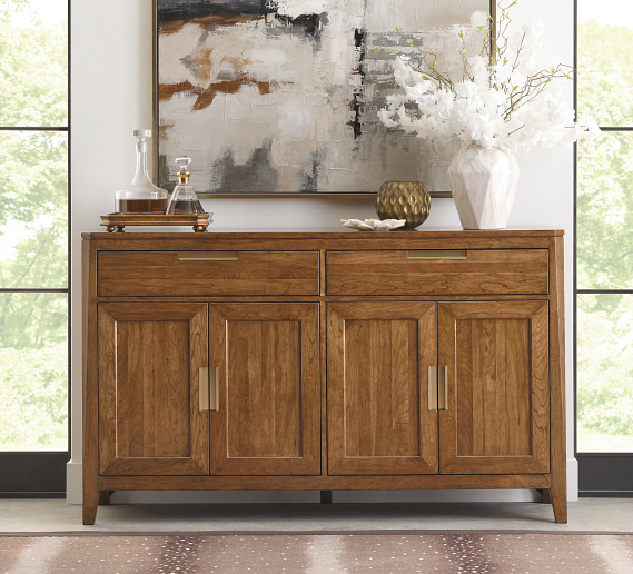 Aspire Solid Cherry Credenza